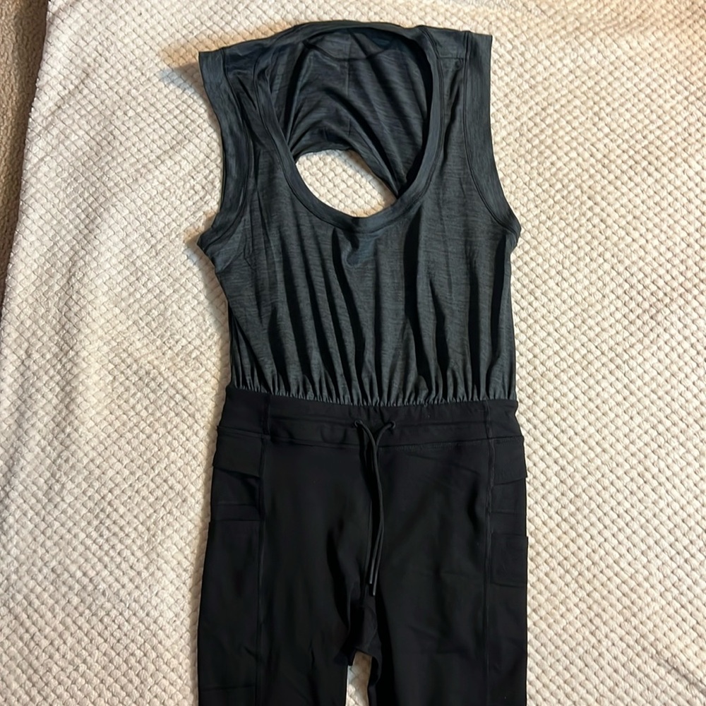 Free people movement off to the races  size small black and gray NWOT